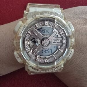 Casio G-Shock Transparent Gold Watch